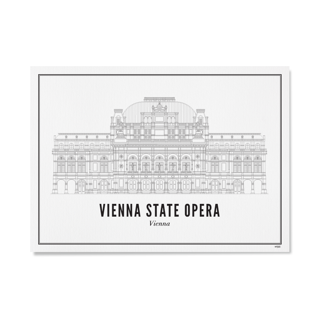 Affiches de Vienne - Opéra d'État de Vienne | WIJCK.